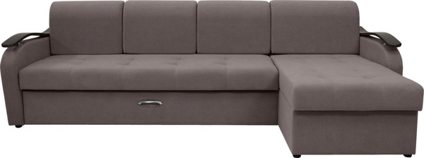 Диван угловой Сириус Лидер-2 c оттоманкой ППУ 290x165