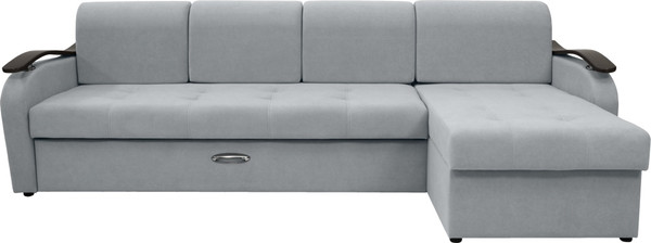 Диван угловой Сириус Лидер-2 c оттоманкой ППУ 290x165