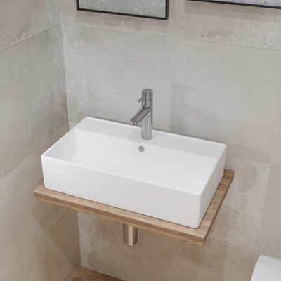 Умывальник Lauter 21855 + клапан 21190W + сифон 21635W