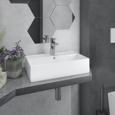 Умывальник Lauter 21855 + клапан 21190B + сифон 21635B