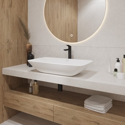 Умывальник Lauter 21886 + клапан 21190CH + сифон 21635CH