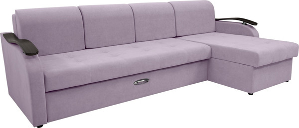 Диван угловой Сириус Лидер-2 c оттоманкой ППУ 290x165 - фото