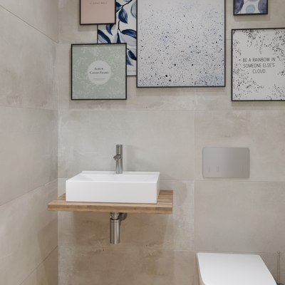 Умывальник Lauter 21887B + клапан 21190CH + сифон 21635CH