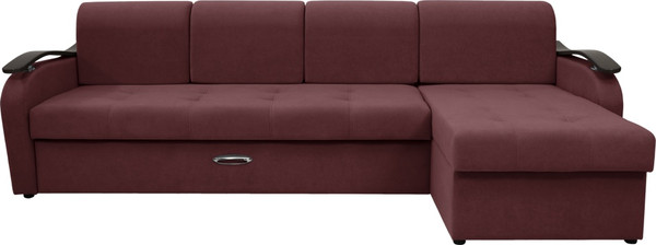 Диван угловой Сириус Лидер-2 c оттоманкой ППУ 290x165