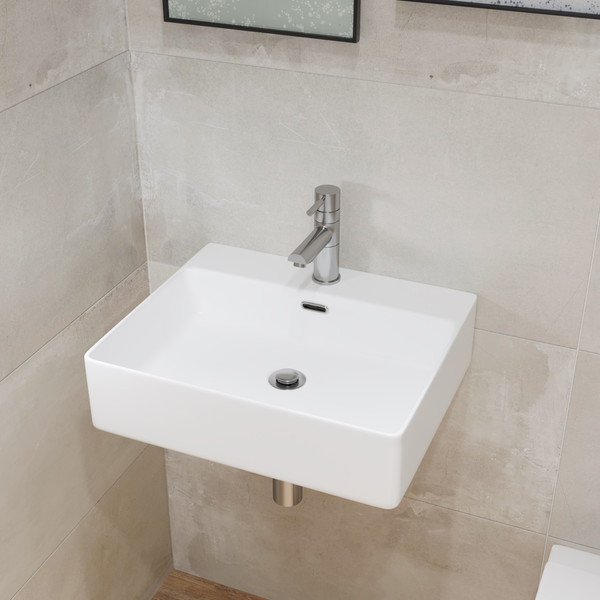 Умывальник Lauter 21478 + клапан 21190W + сифон 21635W