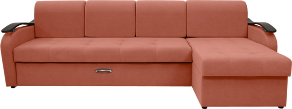 Диван угловой Сириус Лидер-2 c оттоманкой ППУ 290x165