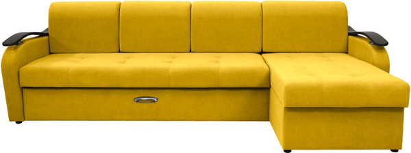 Диван угловой Сириус Лидер-2 c оттоманкой ППУ 290x165