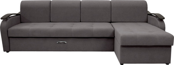 Диван угловой Сириус Лидер-2 c оттоманкой ППУ 290x165