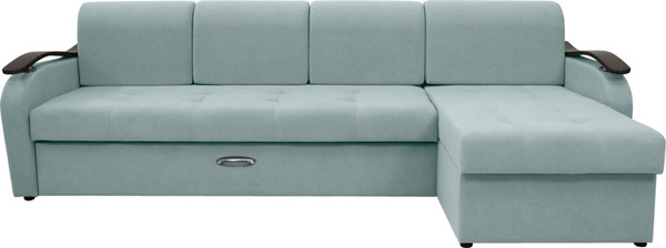 Диван угловой Сириус Лидер-2 c оттоманкой ППУ 290x165