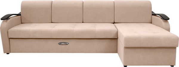 Диван угловой Сириус Лидер-2 с оттоманкой ППУ 290x165