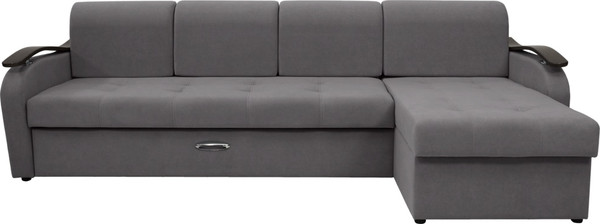 Диван угловой Сириус Лидер-2 с оттоманкой НПБ 290x165