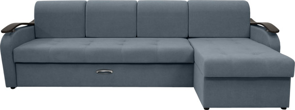 Диван угловой Сириус Лидер-2 с оттоманкой НПБ 290x165