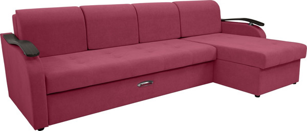 Диван угловой Сириус Лидер-2 с оттоманкой НПБ 290x165 - фото