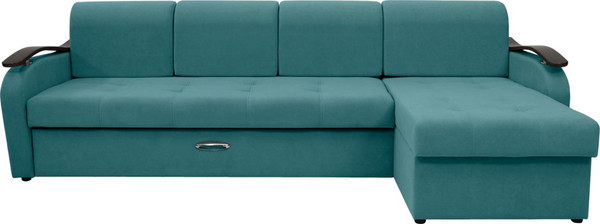 Диван угловой Сириус Лидер-2 с оттоманкой НПБ 290x165