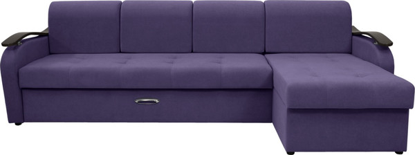 Диван угловой Сириус Лидер-2 с оттоманкой НПБ 290x165