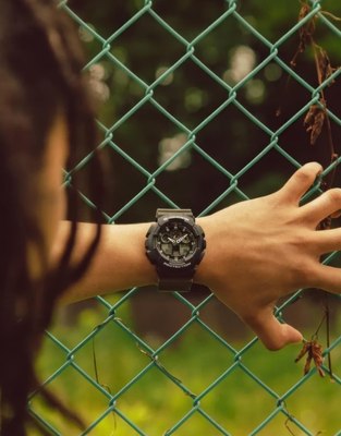 Часы наручные мужские Casio GA-100TU-1A3