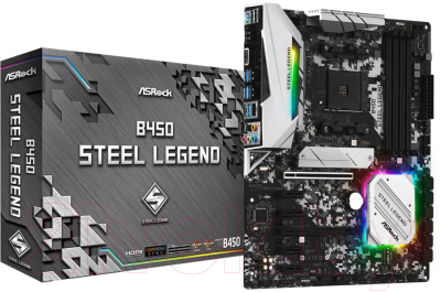 Материнская плата AsRock B450 Steel Legend