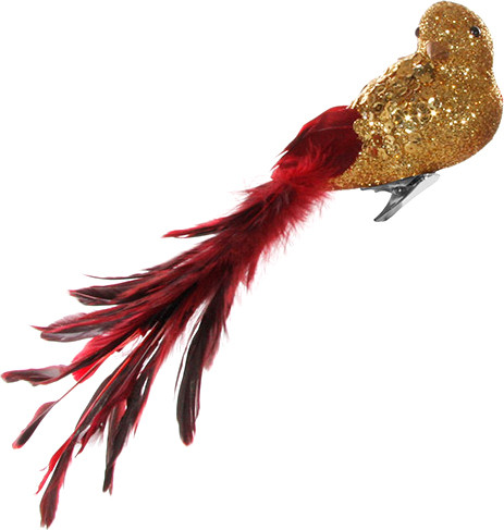 Елочная игрушка Shishi Птица / 49517 - фото