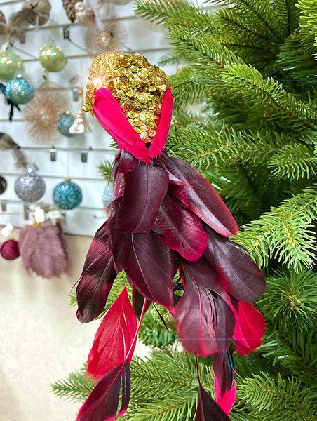 Елочная игрушка Shishi Птица / 49517