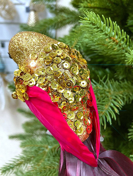 Елочная игрушка Shishi Птица / 49517