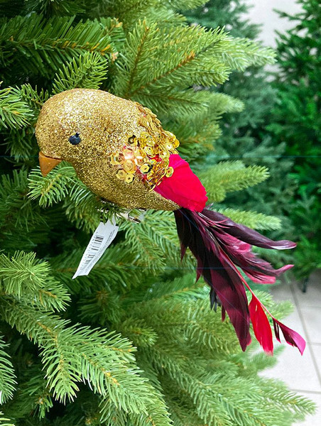 Елочная игрушка Shishi Птица / 49517