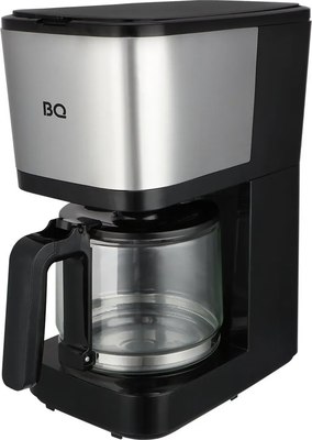 Капельная кофеварка BQ CM2007 (черный/стальной) - фото