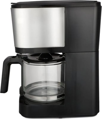 Капельная кофеварка BQ CM2007 (черный/стальной)