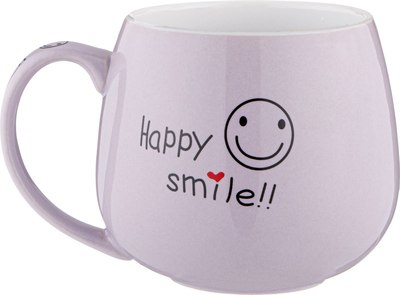 Кружка Lefard Веселый смайлик 155-145