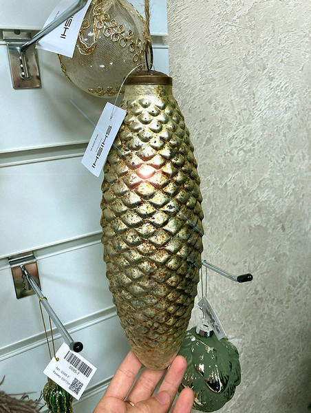 Елочная игрушка Shishi Шишка / 61700