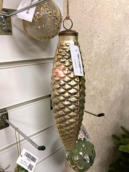 Елочная игрушка Shishi Шишка / 61700