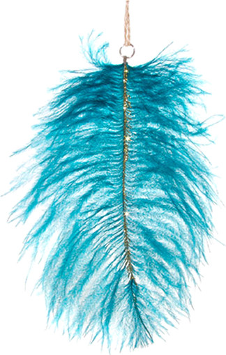 Елочная игрушка Shishi Перо / 48075 - фото