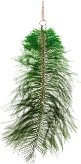 Елочная игрушка Shishi Перо / 48074 - фото