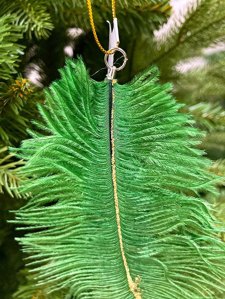 Елочная игрушка Shishi Перо / 48074