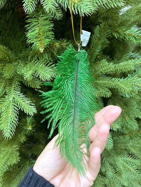 Елочная игрушка Shishi Перо / 48074