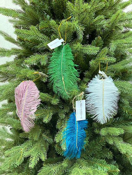 Елочная игрушка Shishi Перо / 48074