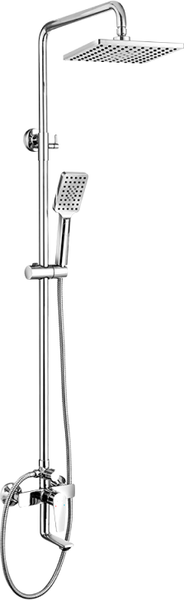 Душевая система со смесителем Gross Aqua Dyno GA9009SMD07C - фото