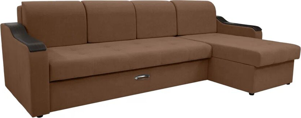 Диван угловой Сириус Лидер-3 с оттоманкой ППУ 300x165 - фото