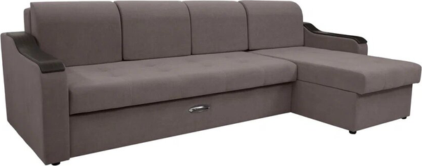 Диван угловой Сириус Лидер-3 с оттоманкой ППУ 300x165 - фото