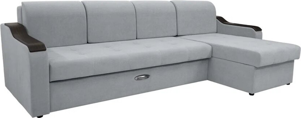 Диван угловой Сириус Лидер-3 с оттоманкой ППУ 300x165 - фото