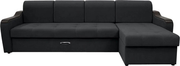 Диван угловой Сириус Лидер-3 с оттоманкой ППУ 300x165