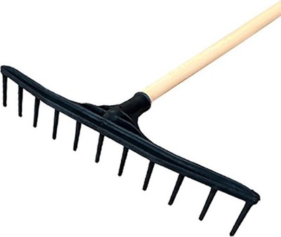 Грабли ЧистоОпт Сенные пластмассовые 11 зубьев - фото