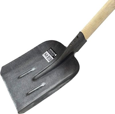 Лопата ЧистоОпт Совковая с ребрами жесткости - фото