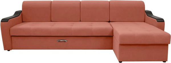 Диван угловой Сириус Лидер-3 с оттоманкой ППУ 300x165