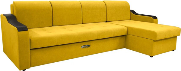 Диван угловой Сириус Лидер-3 с оттоманкой ППУ 300x165 - фото