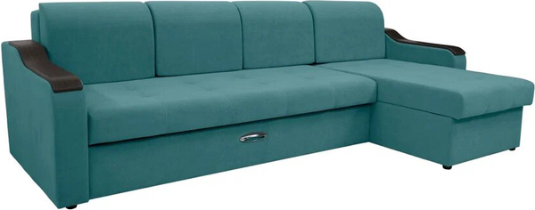 Диван угловой Сириус Лидер-3 с оттоманкой ППУ 300x165 - фото