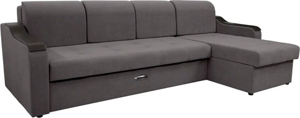 Диван угловой Сириус Лидер-3 с оттоманкой ППУ 300x165 - фото