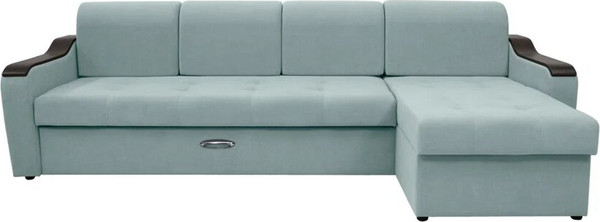 Диван угловой Сириус Лидер-3 с оттоманкой ППУ 300x165