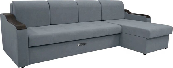 Диван угловой Сириус Лидер-3 с оттоманкой ППУ 300x165 - фото