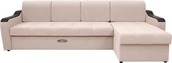 Диван угловой Сириус Лидер-3 с оттоманкой НПБ 300x165