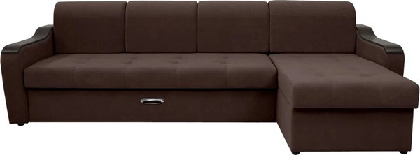 Диван угловой Сириус Лидер-3 с оттоманкой НПБ 300x165